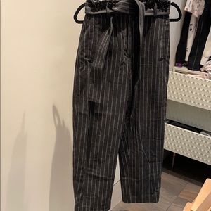 Aritiza Winter strip pants